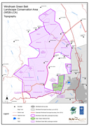 Municipal boundary overview map