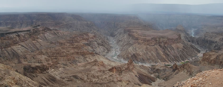 The Greater Fish River Canyon landscape. Photo: Alice Jarvis