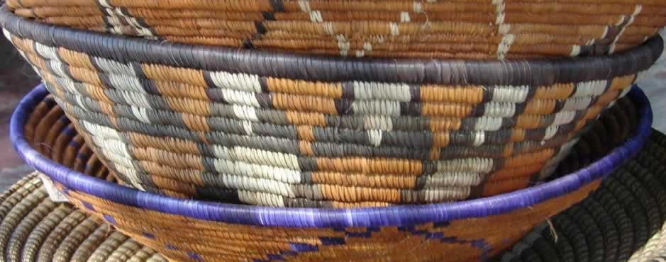 Mudumu Landscape has skilled basket-makers. Photo: Annie Symonds
