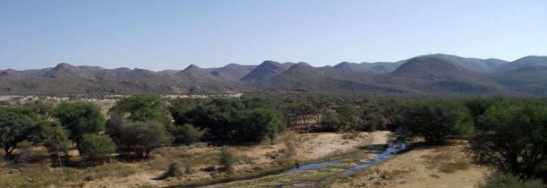 Windhoek Green Belt Landscape