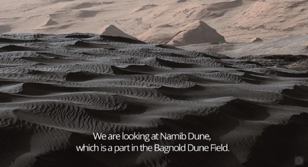Namib Dune on Mars