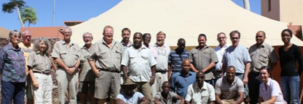 Participants at the Greater Sossusvlei-Namib Landscape AGM at Sossusvlei Lodge on 16 March 2013
