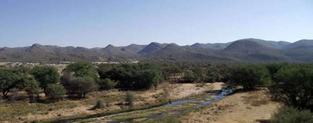 Windhoek Green Belt Landscape